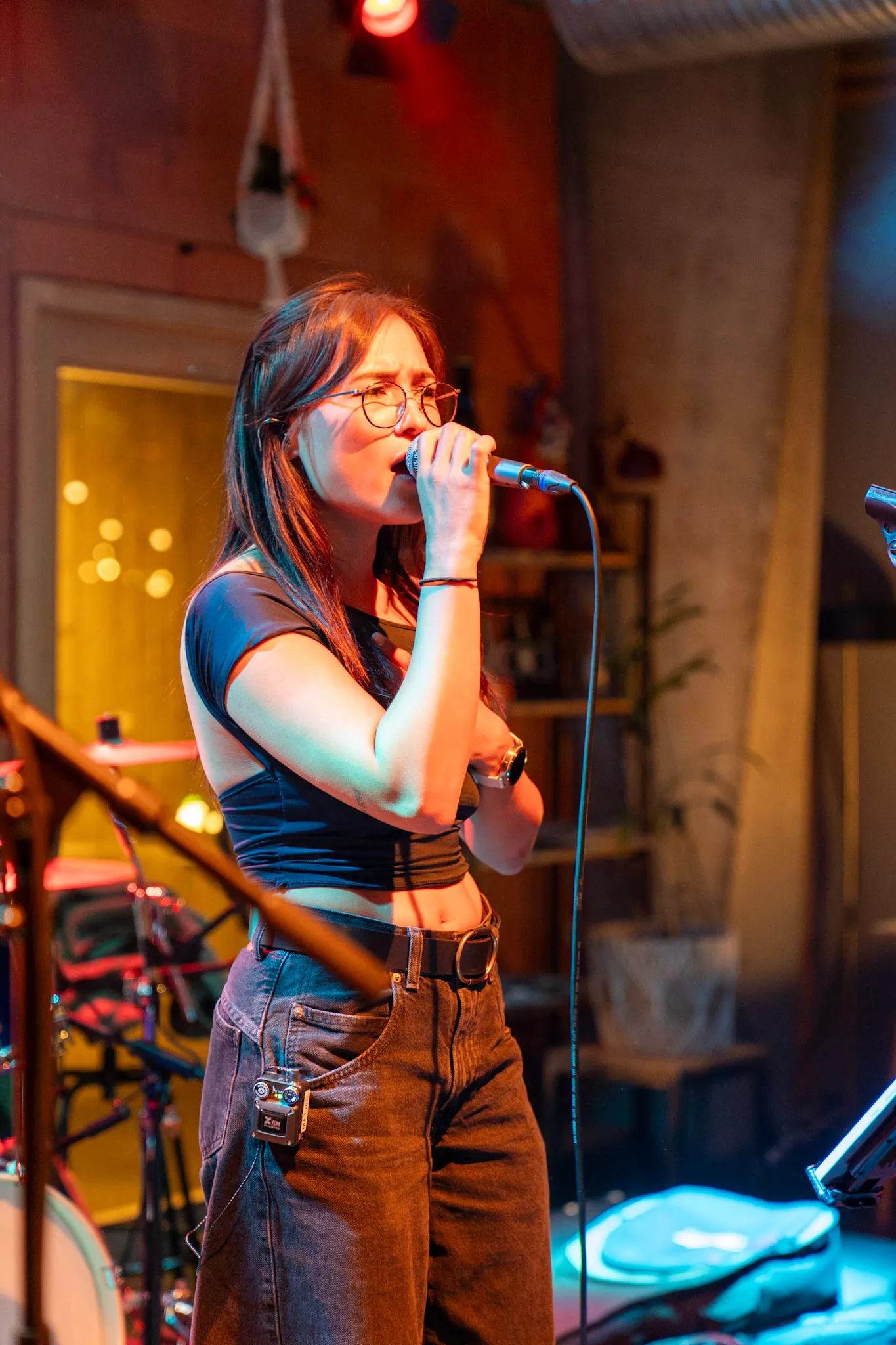 Optreden Honey Rebel — fotografie door Kim & Louis